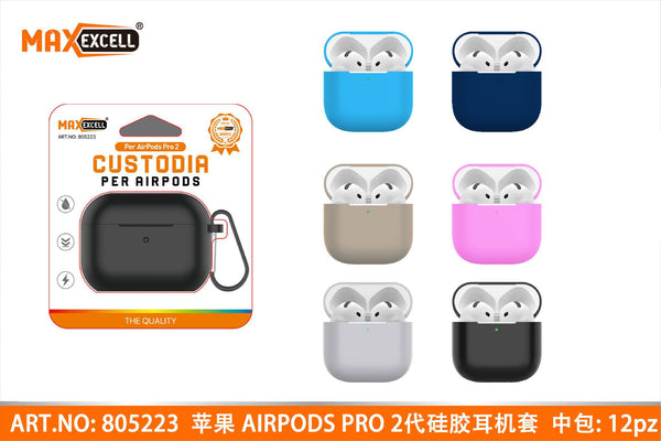 Custodia in Silicone Compatibile con Airpods Pro 2