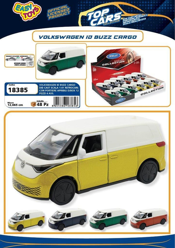 Veicolo giocattolo – VOLKSWAGEN BUZZ CARGO EA18385