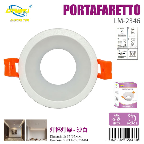 Ghiera per faretto