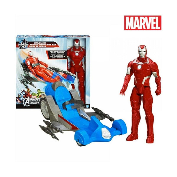 Iron Man Battle Racer con veicolo A7363