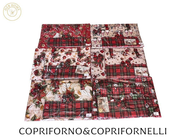 COPRIFORNO+COPRIFORNELLI NATALIZIO MIS
