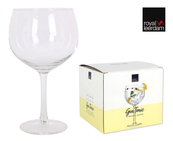 SET 4 BICCHIERI VETRO GINTONIC 65CL