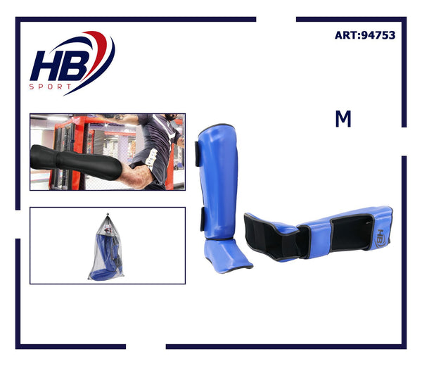 Paratibie blu da boxe, taglia M
