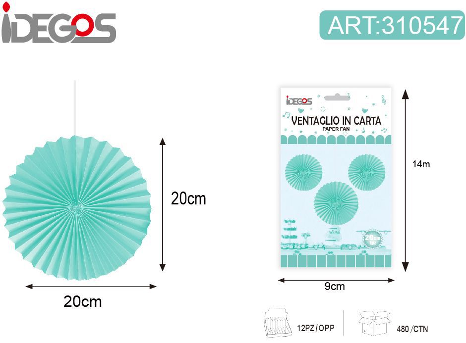 Decorazione a ventaglio, Tiffany