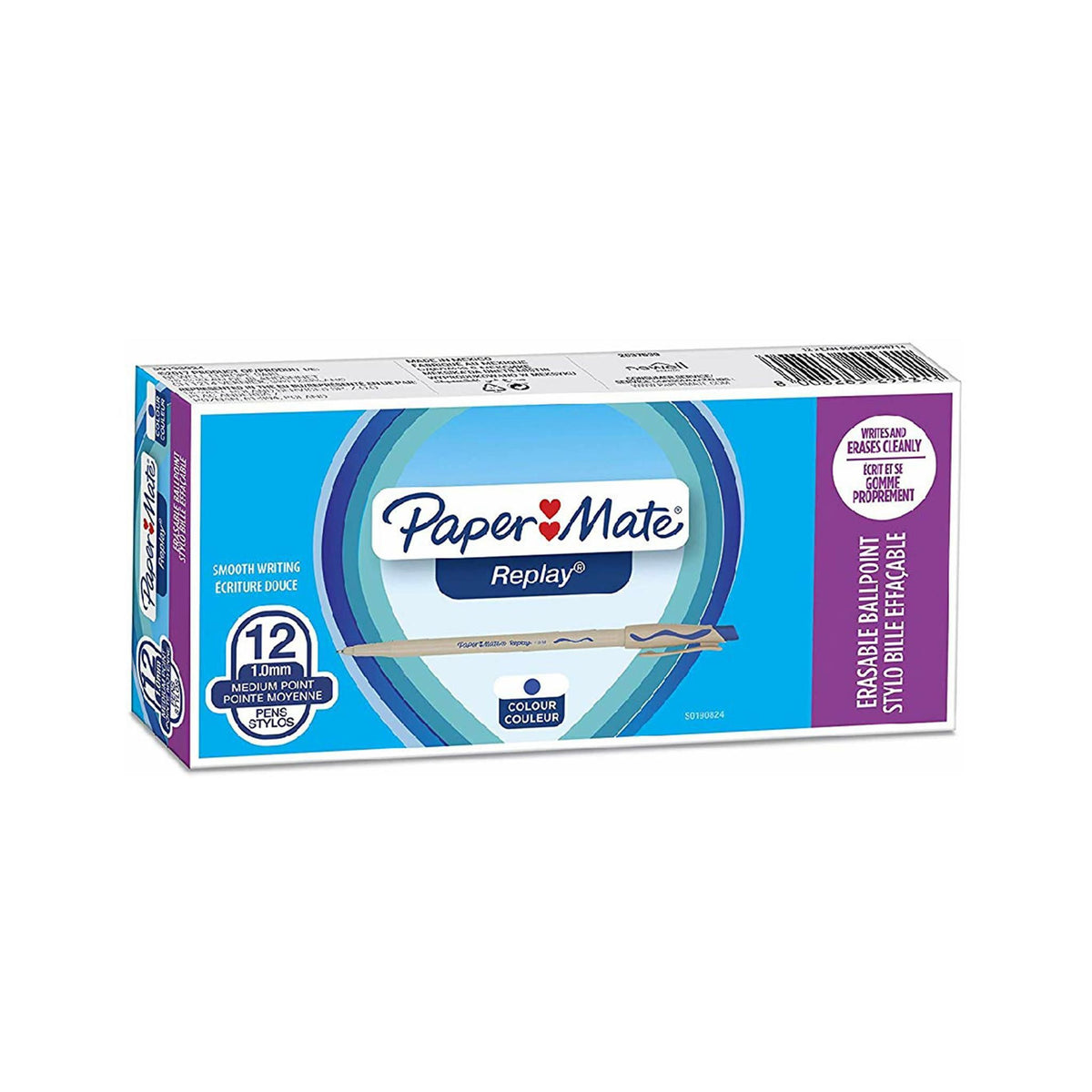 Penna – PAPERMATE PENNA REPLAY NUOVA BLU PZ.12