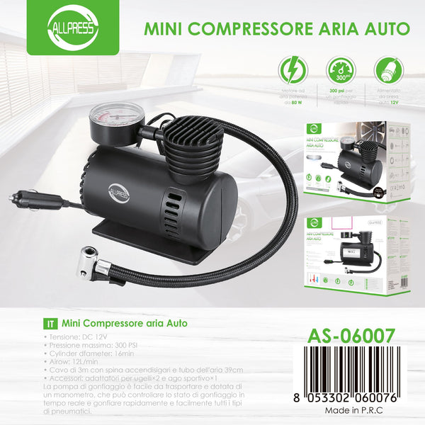 Compressore per auto — 12 V