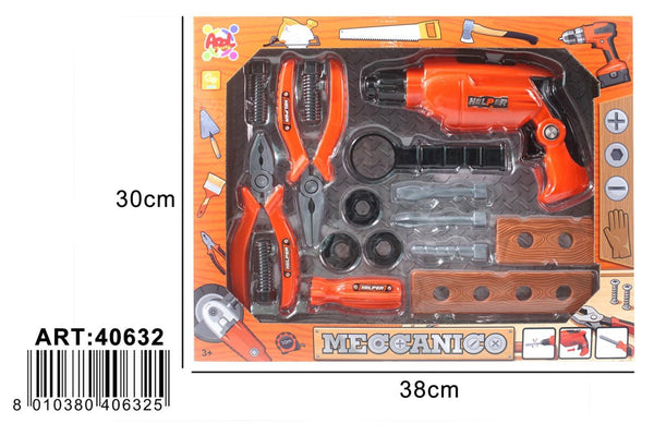 Set mestiere giocattolo – SET TRAPANO C ACC AP40632