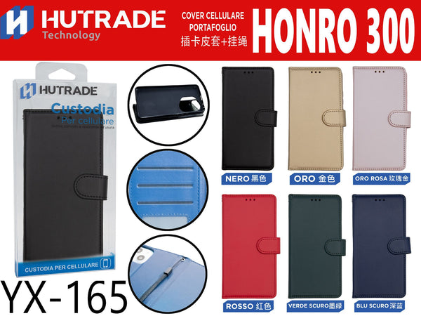 COVER A LIBRO PORTADOCUMENTI CON LACCIO HONOR 300 – YX165 005099