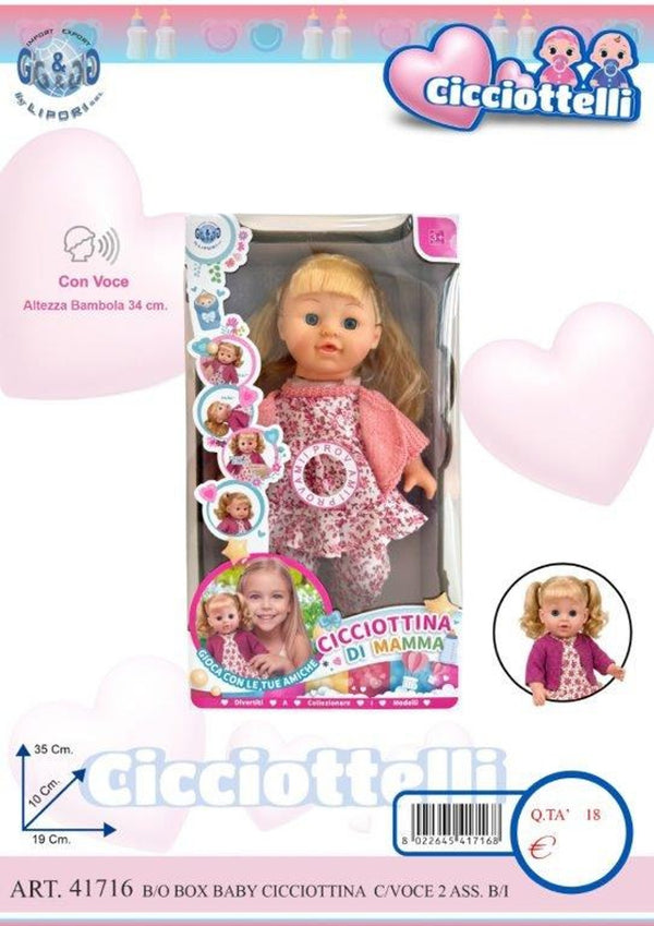 Bambola – BOX BABY CICCIOTTINA C VOCE LIP41716