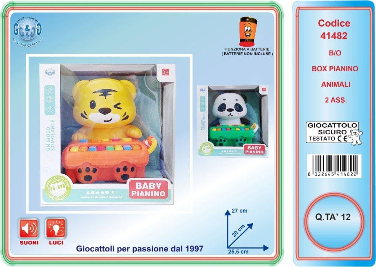 Personaggio o figura giocattolo – BOX IANINO ANIMALI 2 ASS LIP41482