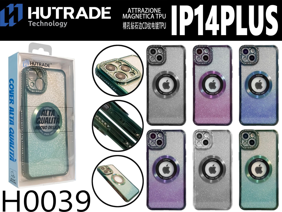 COVER BRILLANTINATA MAGSAFE LOGO IP14 PLUS – H0039 566334