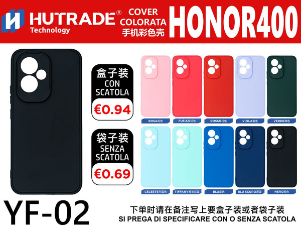 COVER COLORATA TPU HONOR 400 – YF02 006950