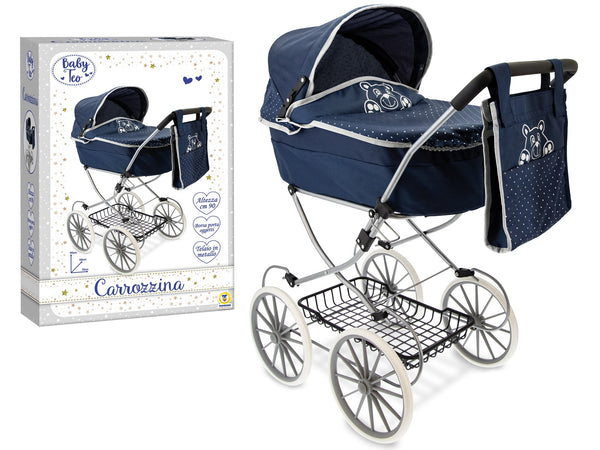 Accessorio per bambole – CARROZZINA METALLO 74256