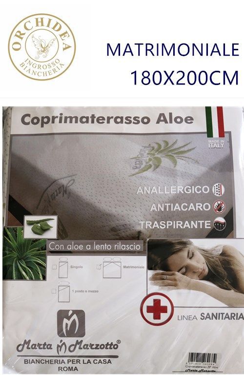 COPRIMATERASSO ALOE