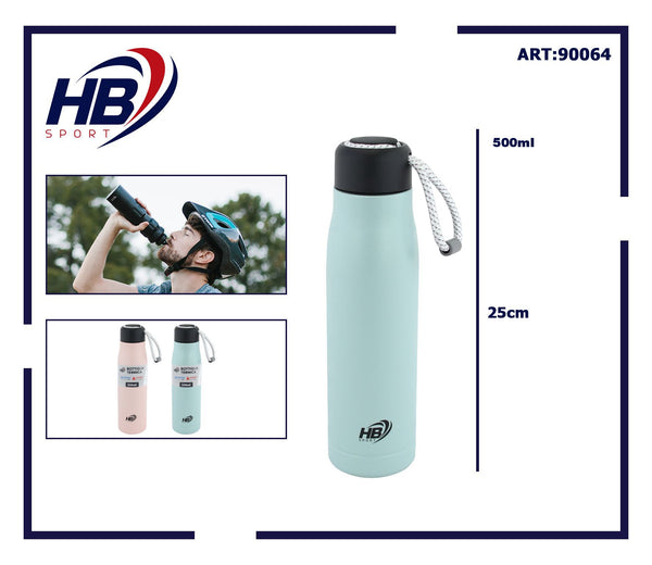 Bottiglia termica con cordino, 500 ml