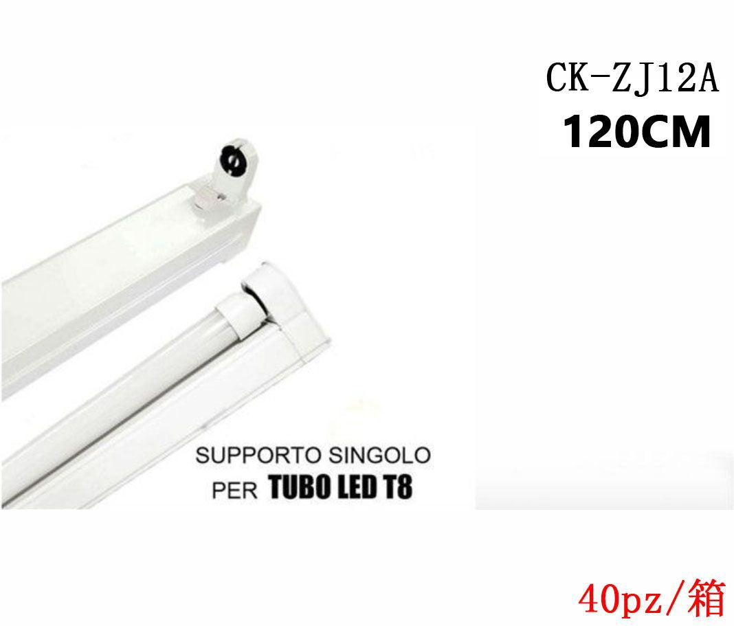 Corpo per lampada tubolare