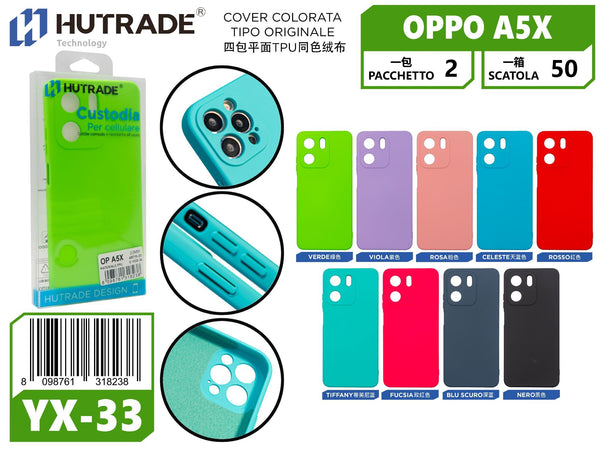 COVER COLORATA OPPO A5X – YX33 000861