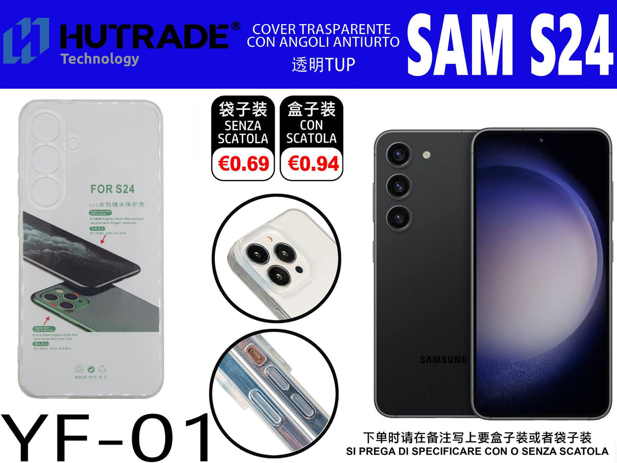 COVER TRASPARENTE SAM S24 – YF01 011844