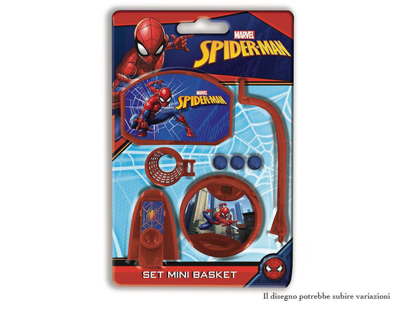 Mini gioco da tavolo di basket Spider-Man con 3 palline