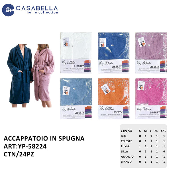 Accappatoio in Spugna Vivy