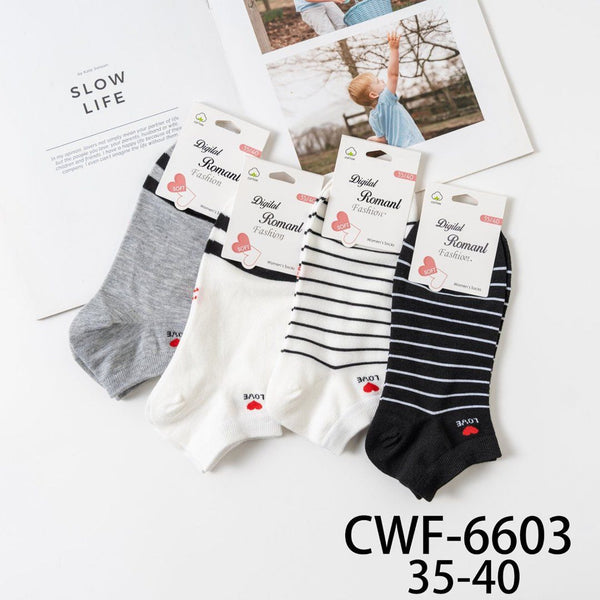 Fantasmini donna CWF6603 - confezione da 12 paia