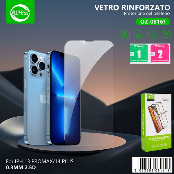 Pellicola per iPhone 13 Pro Max e 14 Plus