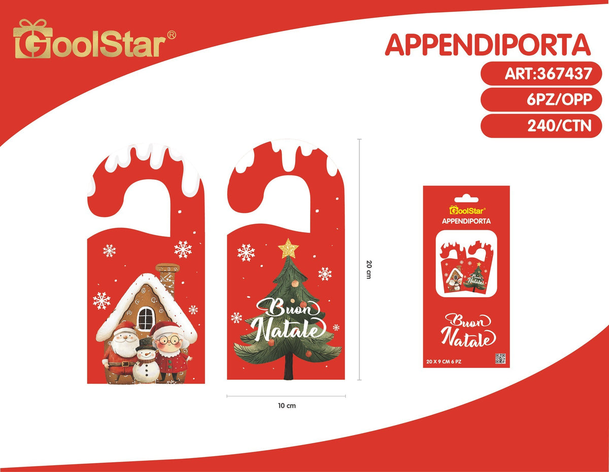 Appendini per porta natalizi - serie B
