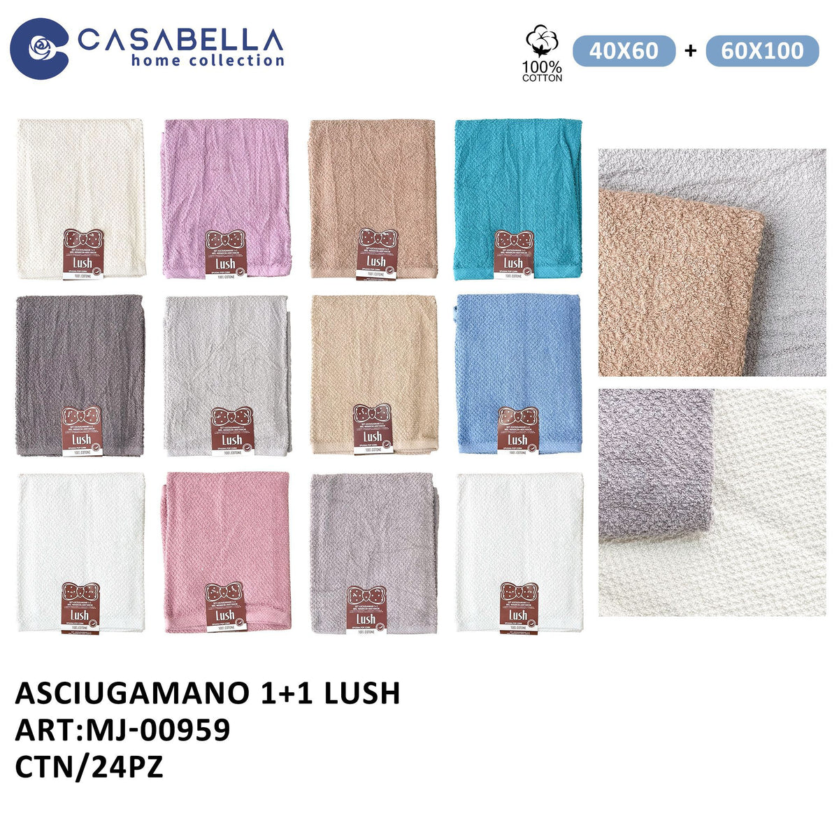 Asciugamano 1+1 Lush