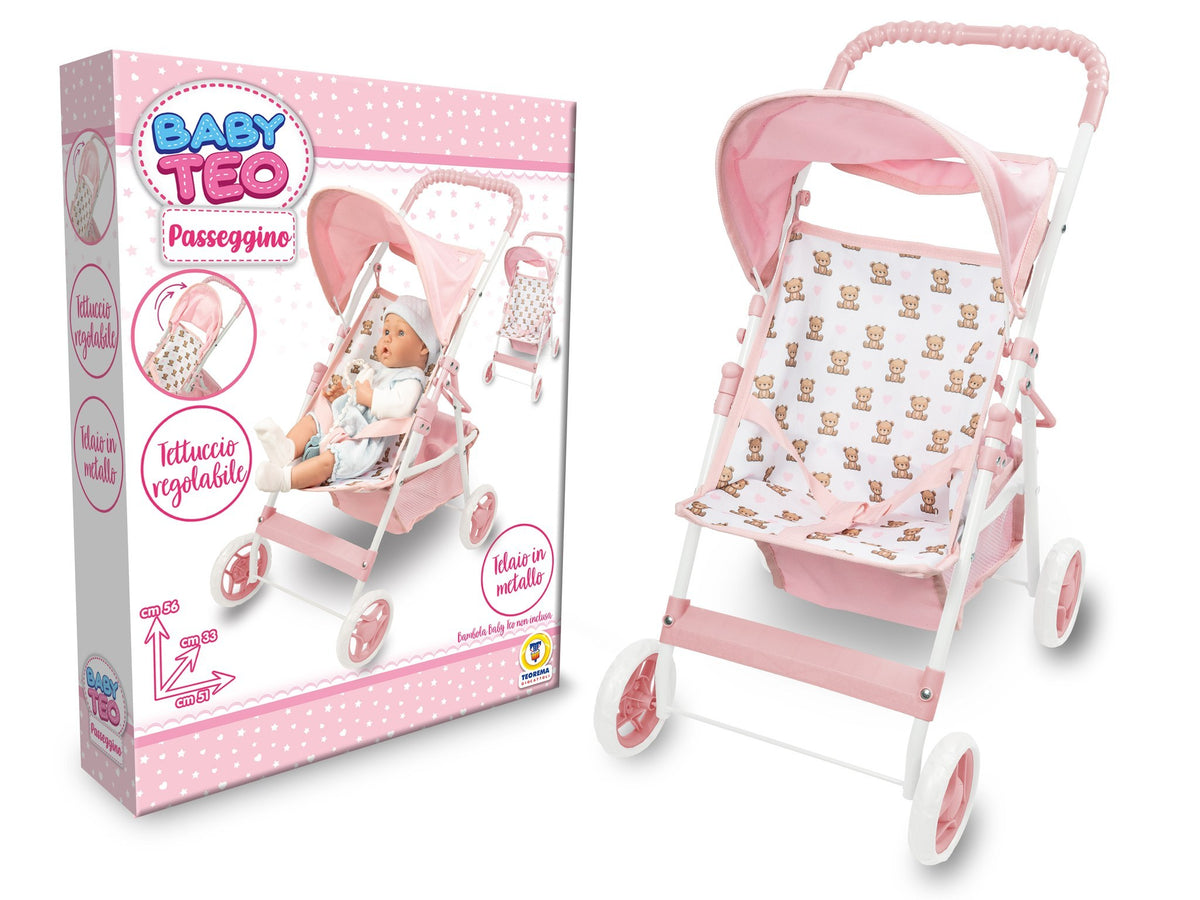 Passeggino per bambole Baby Teo 81057