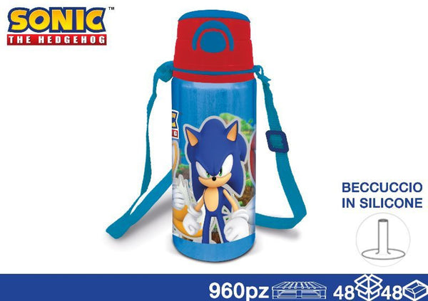 Borraccia in alluminio Sonic con tracolla, 730 ml