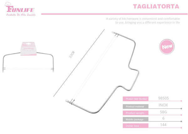 Tagliatorta a doppio filo CK6146