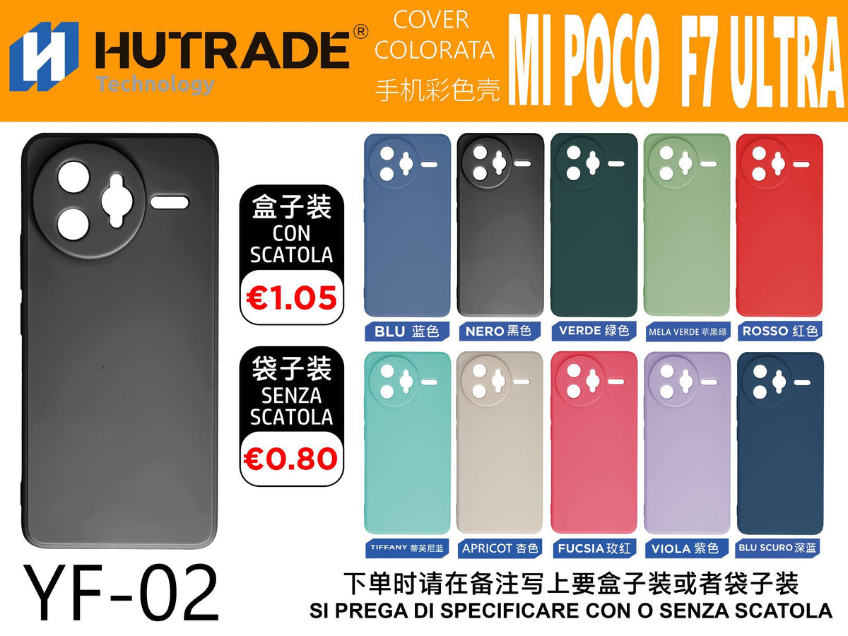 COVER COLORATA TPU POCO F7 ULTRA – YF02 006943