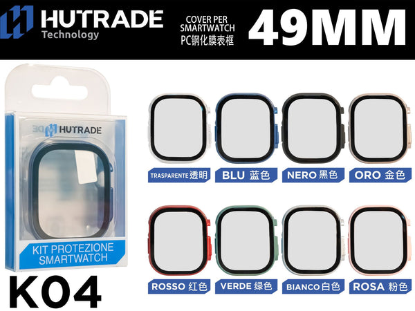 CUSTODIA CON PELLICOLA PER APPLE WATCH 49MM – K 04 600405