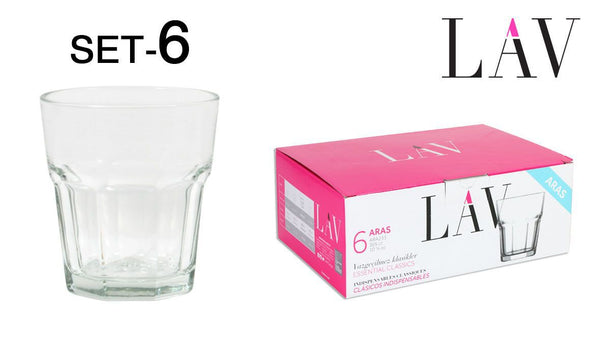 6 BICCHIERI ACQUA 305CC