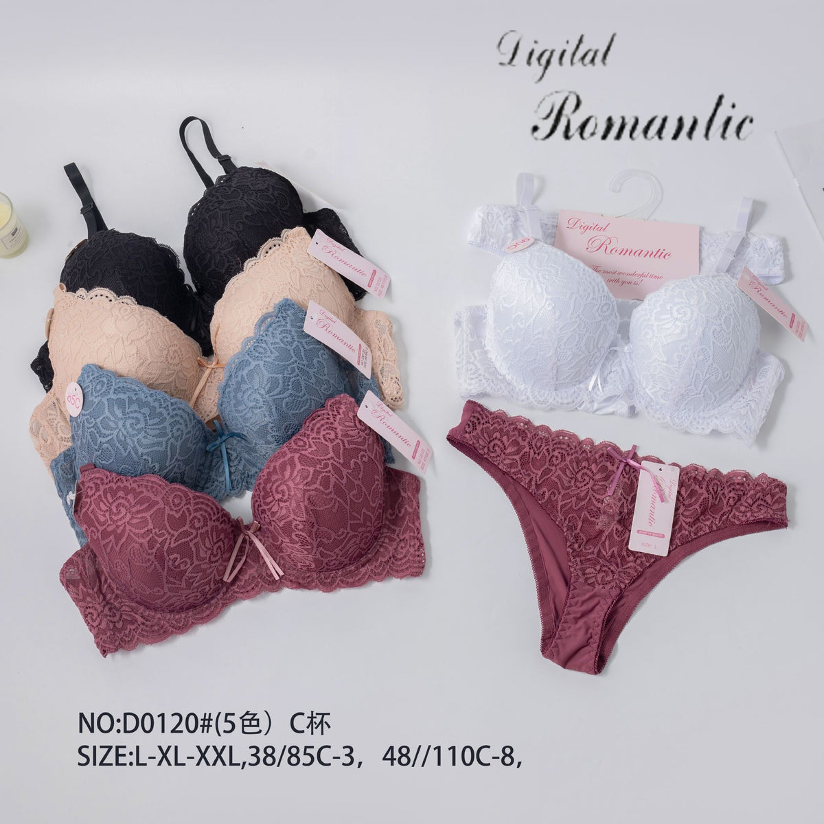 Completo intimo donna D0120