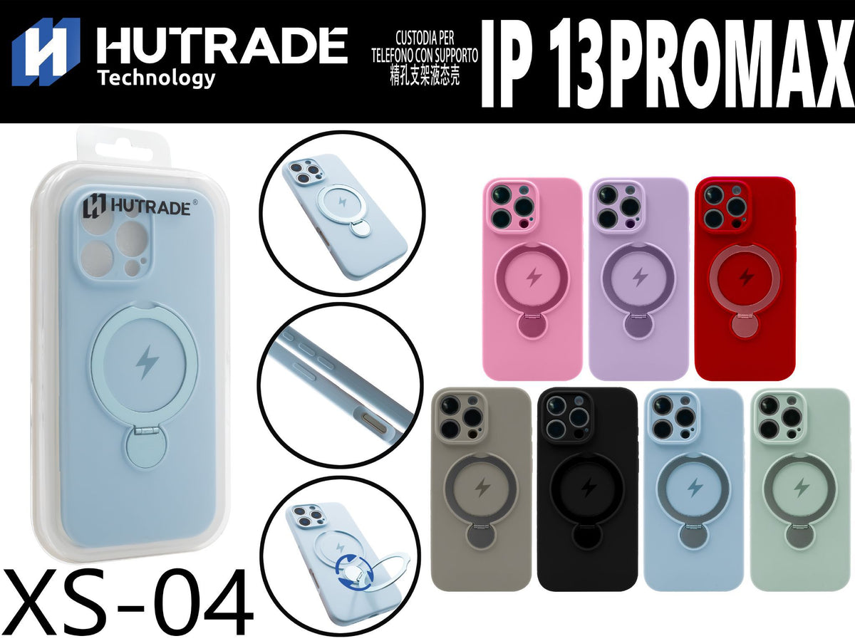 XS-04 COVER COLORATO CON SUPPORTO MAGSAFE IP13 PRO MAX