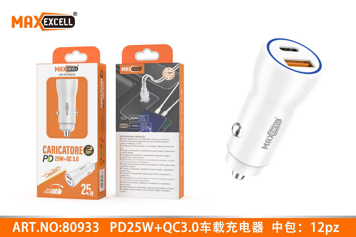Caricatore PD 25W+QC 3.0