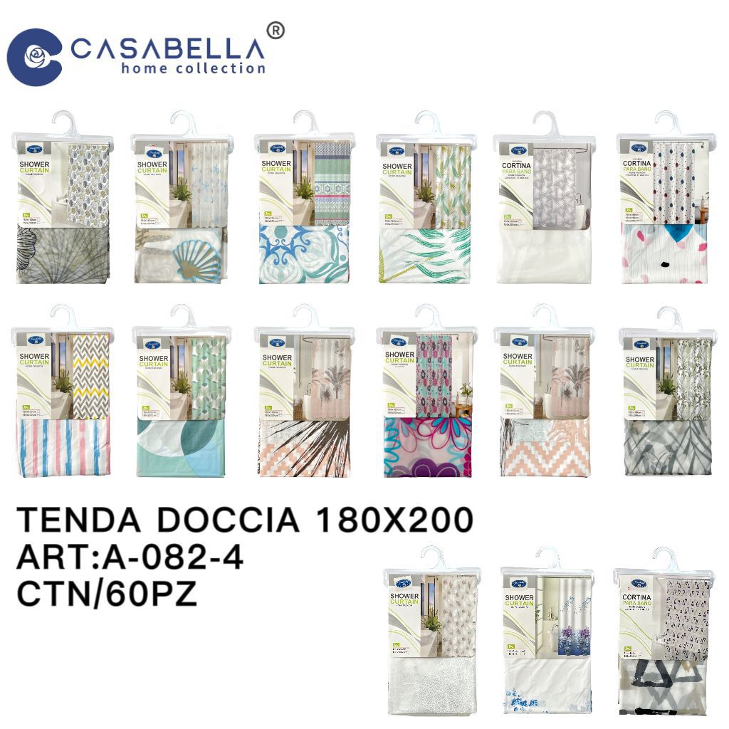 Tenda Doccia 180X200