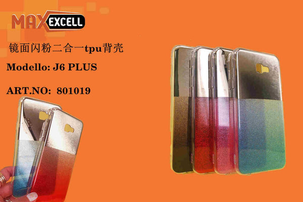 Cover per Samsung Galaxy J6 PLUS — Con Brillantini