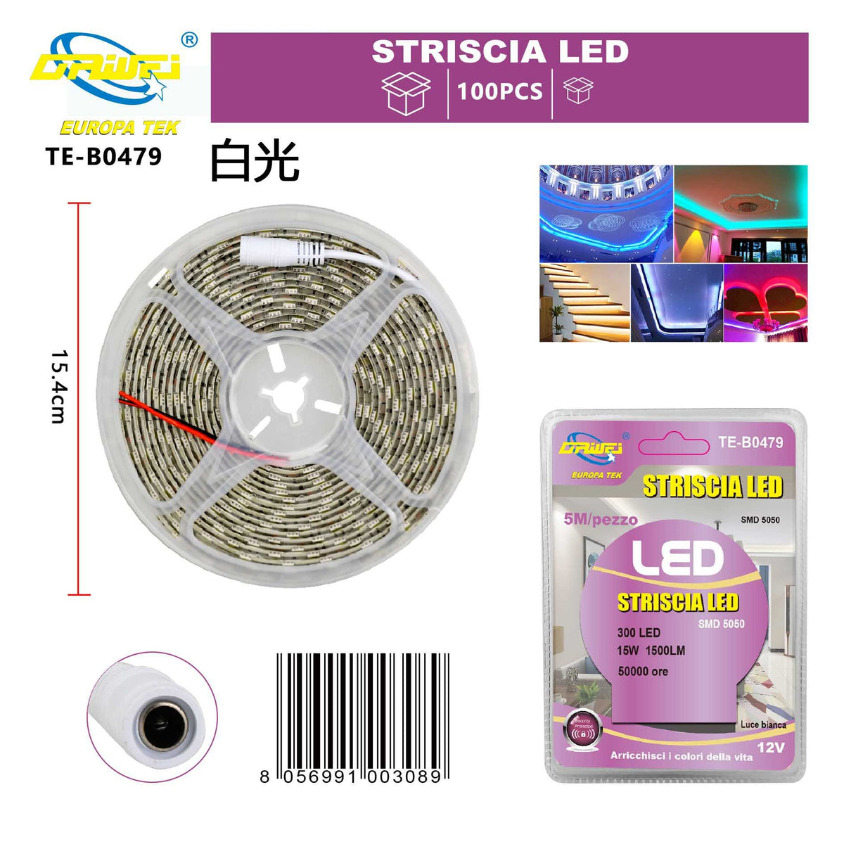 Striscia luminosa — 12 V