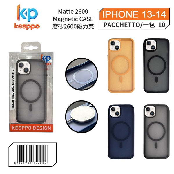 Custodia per iPhone 14 – opaca, magnetica
