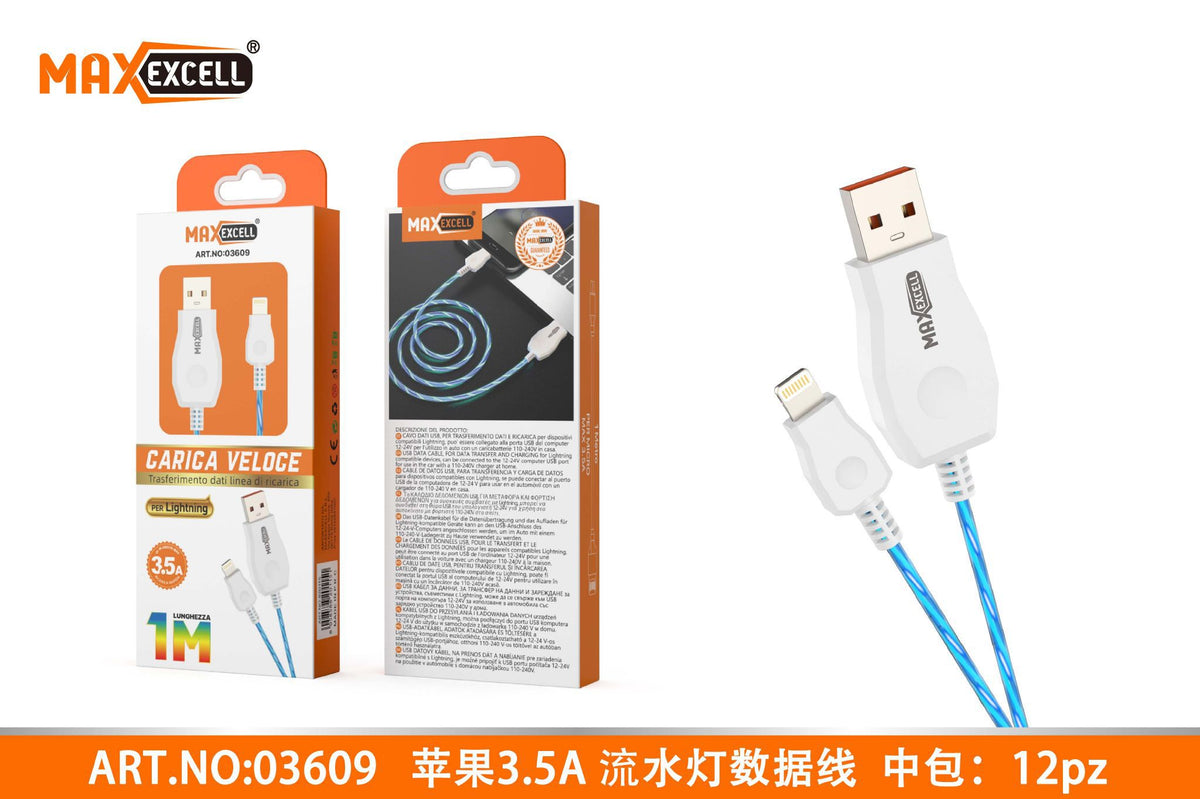 Cavo LIGHTNING 1M 2.1A