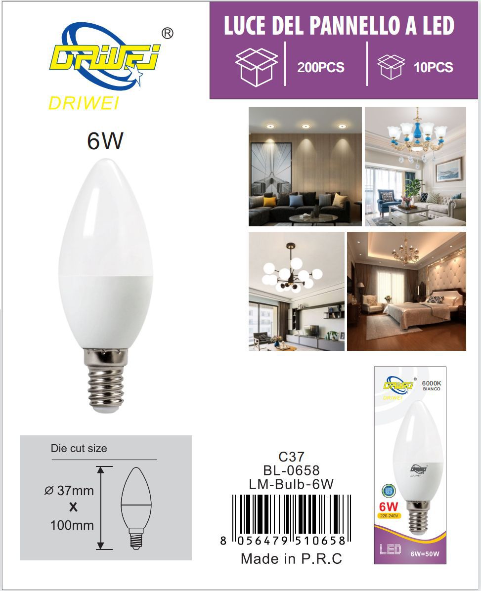Lampadina LED — 6 W
