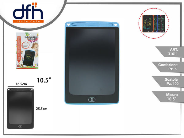 Tavoletta da scrittura LCD da 10,5 pollici con stilo