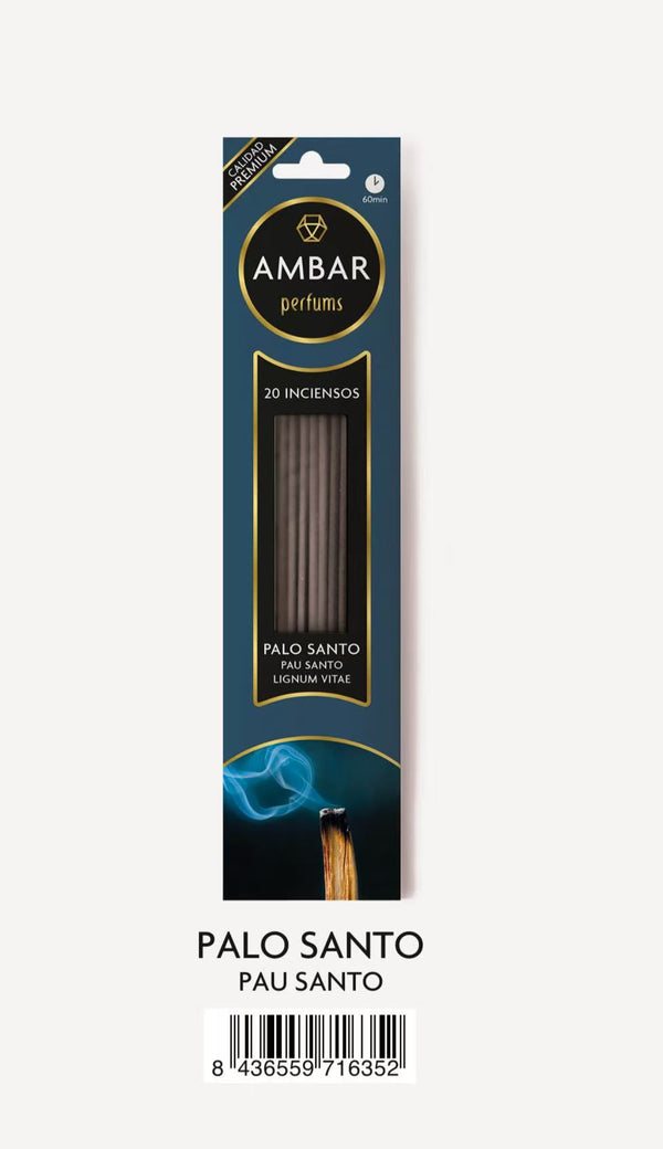 AMBRA INCENSO 20PZ PALO SANTO