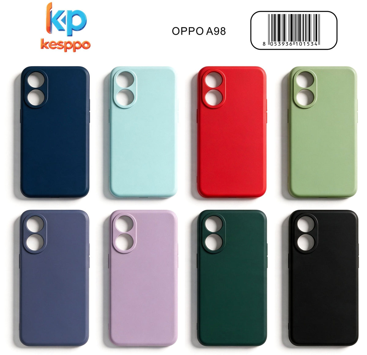 Custodia per OPPO A98 – a tinta unita