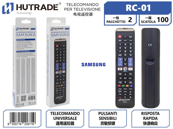 RC-01 TELECOMANDO PER TELEVISIONE SAMSUNG