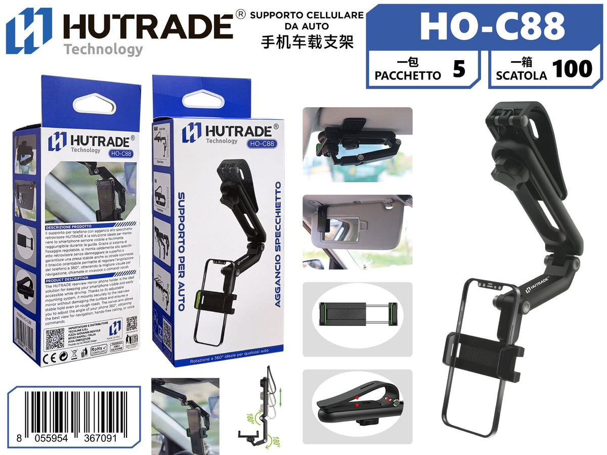 HO-C88 SUPPORTO CELLULARE DA AUTO