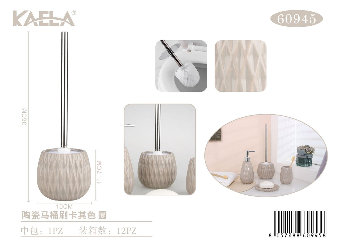Scopino WC, kaki in ceramica