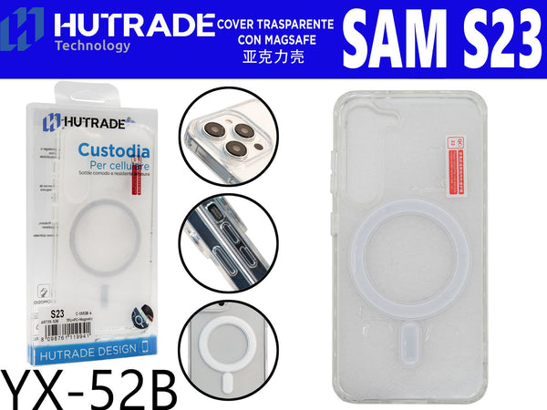 YX-52B COVER TRASPARENTE MAGSAFE S23